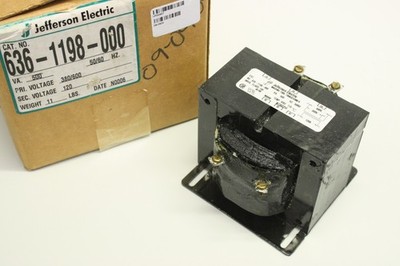 JEFFERSON ELECTRIC  636-1198-000 10438 500VA 380/600V Transformator