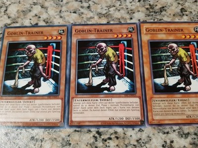 Yu-Gi-Oh!  3 × Goblin Trainer  Box 6