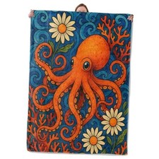 Octopus Blanket Gifts for Women Girls Kids, Soft Warm Lightweight Flannel