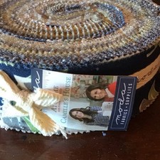 Moda Fabrics Camille's House 39700HBC Jelly Roll Multicolor Cotton Floral