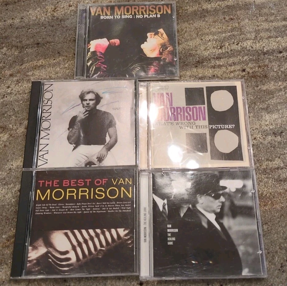 Van Morrison cd lot/5 Healing Game, What's Wrong, Wavelength, Born 2 Sing, Best  - Image 4 of 4
