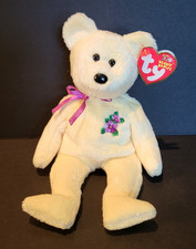 TY MOTHER BEANIE BABY BEAR WITH BOTH TAGS 1992 Mother's Day MWMT Retired