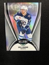 25-26 UD Allure Hockey Black Rainbow 28 Kyle Connor