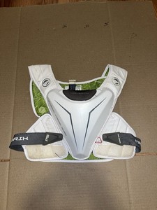 Maverik M5 Chest Protection Size Large Lacrosse Chest Pad White