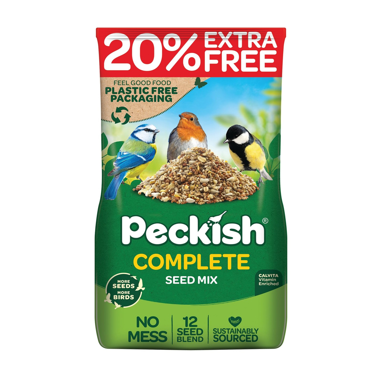 B&Q - Complete Seed Mix 1.7Kg + 20% - Image 2