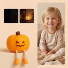 Cute Pumpkin Night Light Rechargeable Halloween Decor Pumpkin Lamp, Squishy S... — photo 2