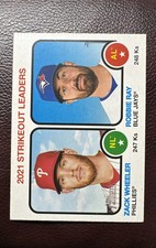 2022 Topps Heritage - Zack Wheeler, Robbie Ray #61