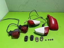 KAWASAKI KR-1 KR1 KR1S KR-1S 250 TURN SIGNAL SET INDICATORS & MIRROR damaged