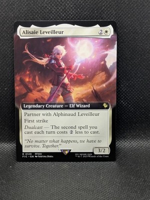 MTG Alisaie Leveilleur 129 Rare Extended Art Final Fantasy Commander