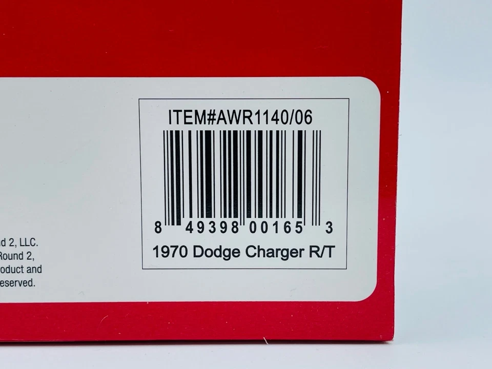 AUTOWORLD 114006 DODGE Charger R/T 1970 1.43 - Photo 4/4