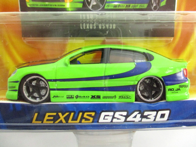 JADA - DUB CITY - IMPORT RACER - LOWERED LEXUS GS430 (GREEN) - 1
