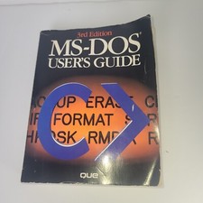 MS-DOS User's Guide by Chris DeVoney 3rd Edition 1988 