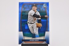 2023 Bowman Chrome Sapphire Javier Baez #13 Detroit Tigers
