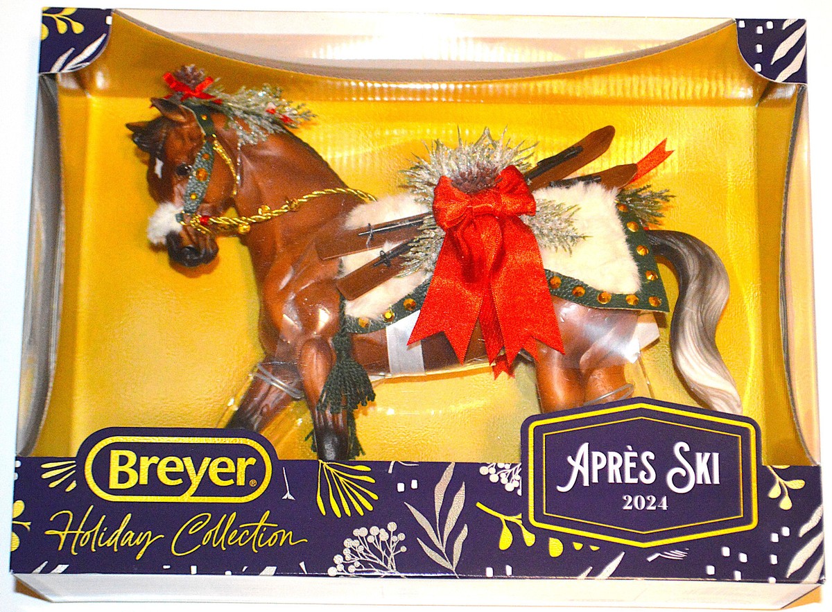 BREYER APRES SKI 2024 HOLIDAY CHRISTMAS HORSE TRADITIONAL BAY