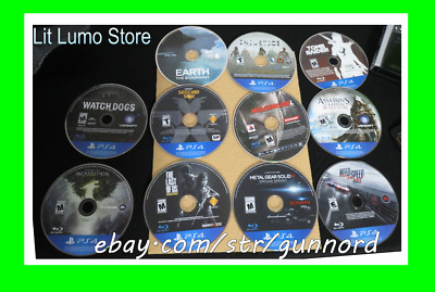 Sony PlayStation 4 PS4 Games : You Choose from Selection! 