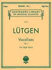 Vocalises (20 Daily Exercises) - Book I: High Voice by G. Schirmer, Inc. (Paperback / softback, 1987)