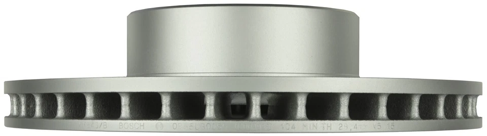 Rotor de freno de disco delantero QuietCast Bosch 1997-2000 BMW 540i Bosch 1998 1999 Foto 4 de 4