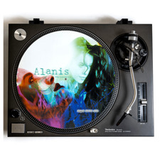 ALANIS MORISSETTE Turntable Slipmat for Vinyl Records 12" DJ Slip Mat vinyls