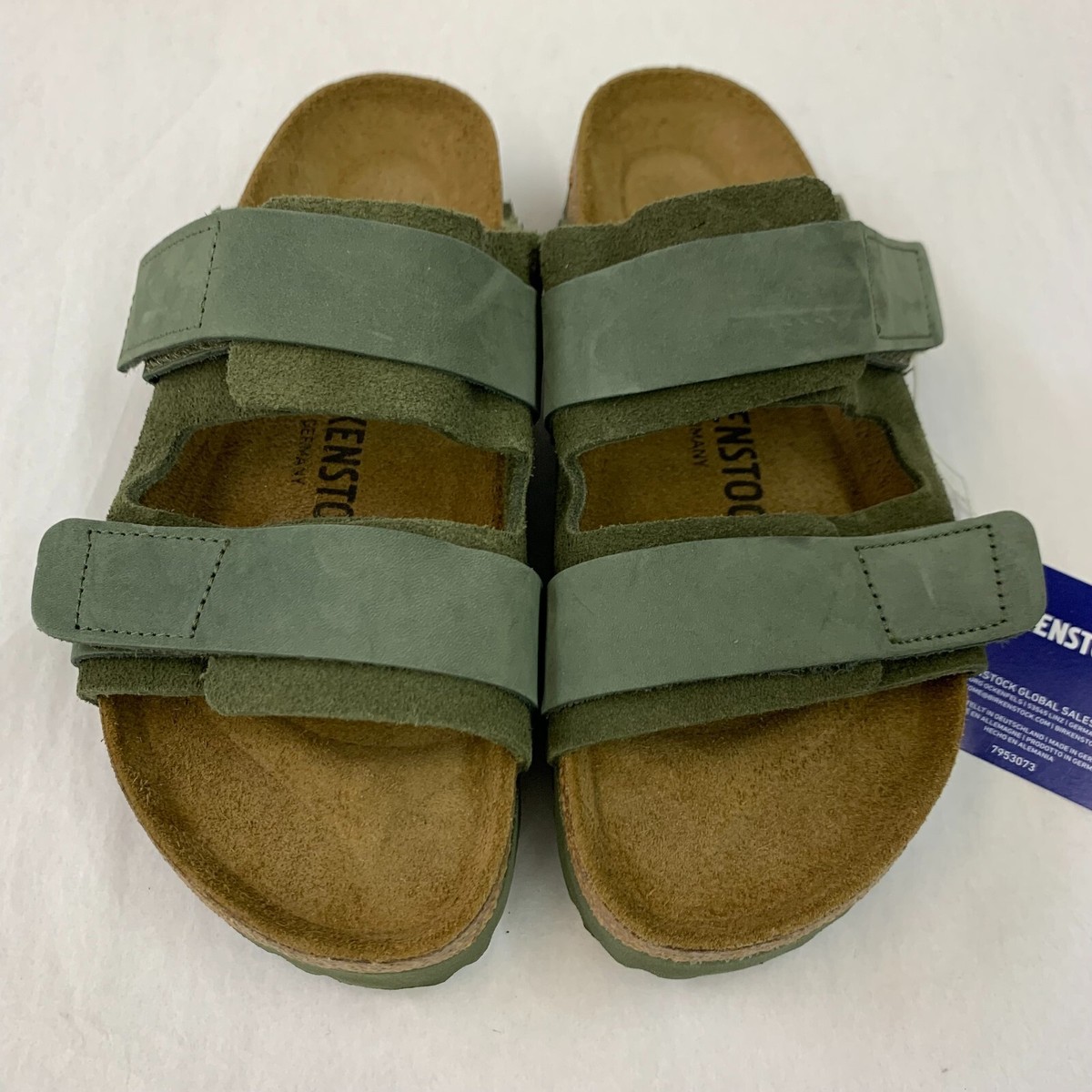 Birkenstock New w/o Box Uji Thyme Nubuck/Suede Leather  display picture 3