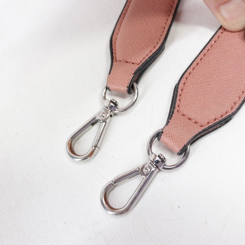 Umhängetasche Handtasche Ersatzriemen rosa Kunstleder goldfarbene Schnalle 28" Adj - Bild 2 von 4