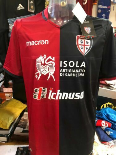 Maillot Domicile Cagliari 2001/02 - Taille XL - Marque Uhlsport - Occasion Bon état