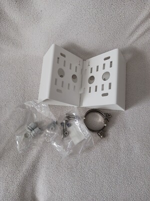 Mobotix MX-MH-Dome-ESWS Pole And Corner Mount Set For Dome, White