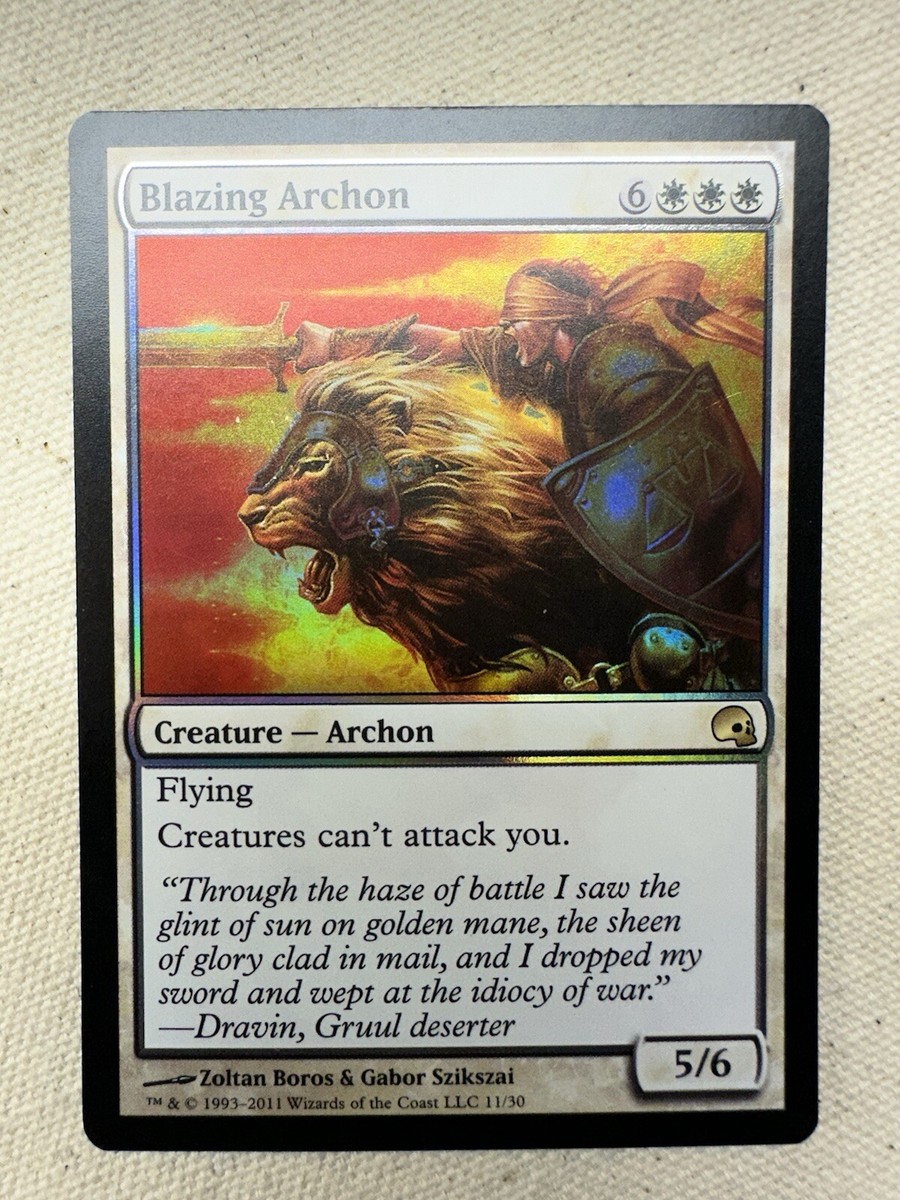 MTG Blazing Archon Premium Deck Series: Graveborn 11/30 Foil Rare