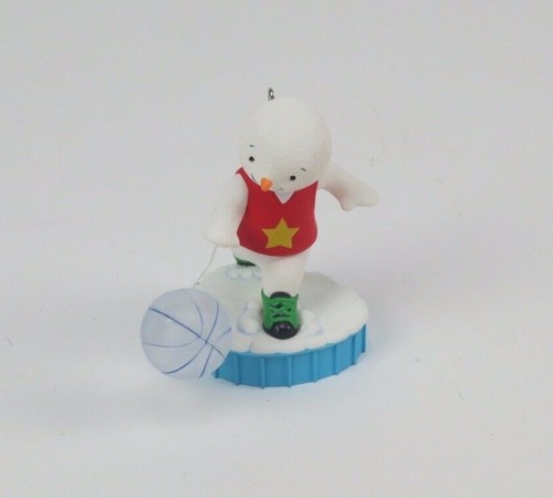 Hallmark 2011 Schneemann Basketball Superstar Andenken Ornament Figur - Bild 4 von 9