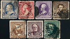 US 219 220 221 222 223 225 226: Bureau Series 1890, Used, FREE Shipping!