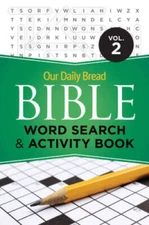 Our Daily Bread Bible Word Search  Activity Book, Volume 2 - Paperback - GOOD