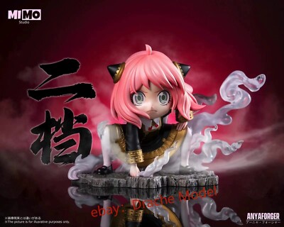 Mimo Studio Spy×Family Anya Second Gear Dual-Head-Skulpt 9,5cm Statue Modell