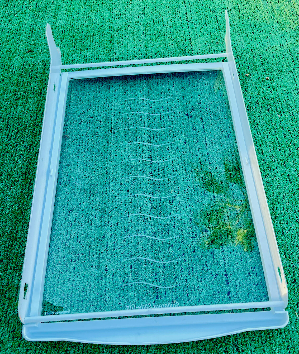 Kenmore/Frigidaire Refrigerator Cantilever Sliding Glass Shelf W 121/4