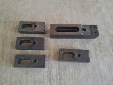 LOT OF J & S TOOL CO. MACHINIST SLIDE JAW CLAMPS WORK HOLDING DEVICES VISES