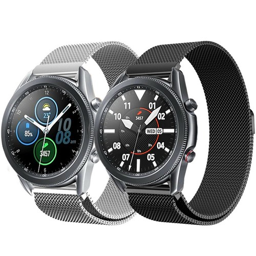 Cinturino 22mm per Samsung Galaxy Watch 46mm / Gear S3 Classic maglia  milanese | eBay