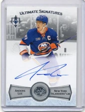 2022-23 Upper Deck ULTIMATE ANDERS LEE BASE AUTOGRAPH AUTO US-AL