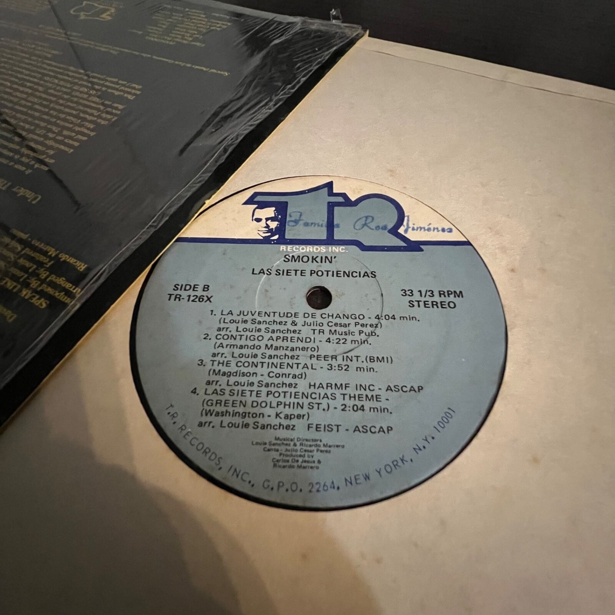 Las Siete Potencias -SMOKIN ,GUAGUANCO,DESCARGA LP SHRINK 1ST