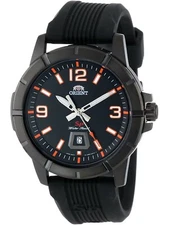 ORIENT FUNE900AB0,Men's Sport,Stainless,Quartz Movement,Silicone Strap,50m WR