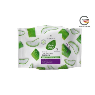 LR Aloe-Via Aloe Vera Sanfte Reinigungstcher Gesicht Tagespflege 25 Stck  | eBay.de