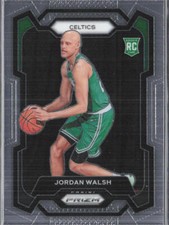 2023-24 Panini Prizm #158 Jordan Walsh RC Boston Celtics
