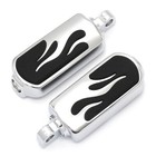 Footpegs 10mm Chrome Rider Passenger Pegs For Harley CVO Tri Glide 2020-2022 US