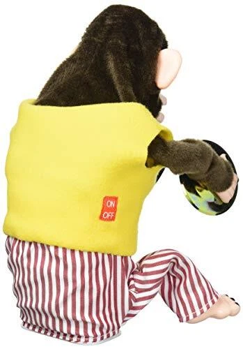 YAMANI Musical Jolly Chimpancé Mono Muñeca Platillos Toy Story Japón - Imagen 4 de 7