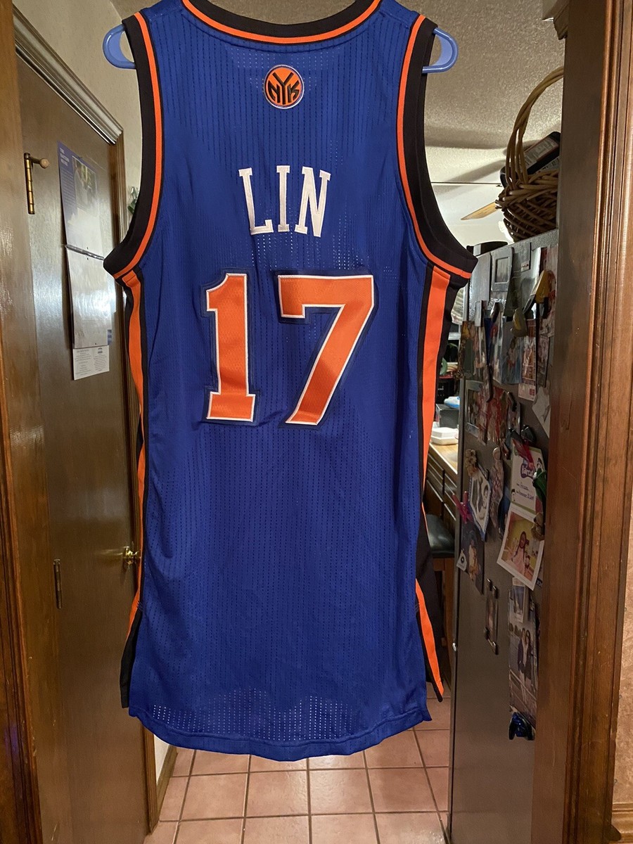 Adidas Authentic Jeremy Lin Linsanity New York Knicks Jersey Adidas Authentic Jeremy Lin Linsanity New York Knicks Jersey
