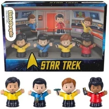WB  Fisher Price - Star Trek - Little People Collector 4-Pack