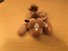 TY Beanie Baby DERBY THE HORSE Rare/Retired Vintage Birthday Sept 16 1995 JKT11