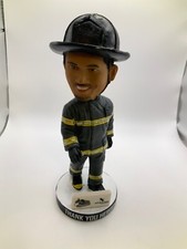 QUAD CITIES RIVER BANDITS FIREFIGHTER FIREMAN SGA BOBBLEHEAD BOBBLE NODDER RARE!