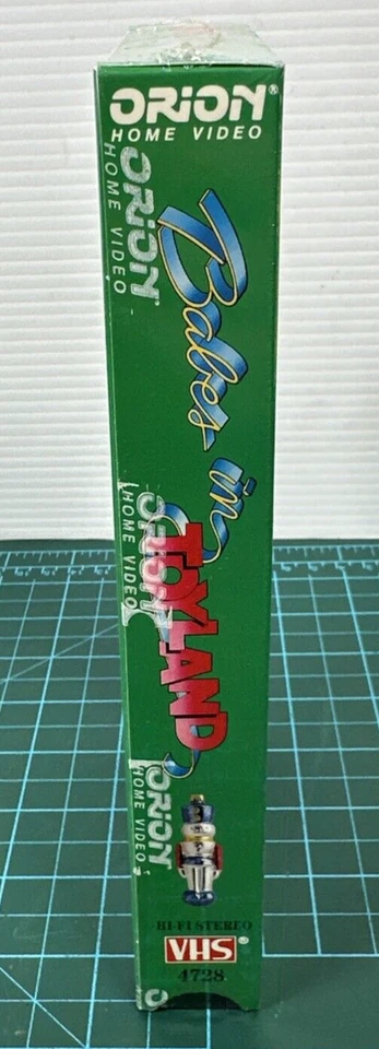 Vtg New Sealed VHS Babes In Toyland 1986 Orion Keanu Reeves Drew Barrymore Movie - Image 4 of 4
