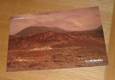 Subaru Legacy Brochure 1998 - Outback 2.5 2.5 AWD 4 Cam 2.2 GX 2.0 GLS 2.0 LX