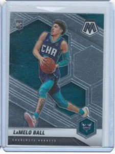 LaMelo Ball 2020-21 Panini Mosaic #202 RC Charlotte Hornets