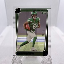 2021 Panini Clearly Donruss Rated Rookie Blue /99 Elijah Moore #72 Rookie RC