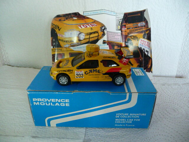 1/43 Provence Moulage K636 Citroen ZX Large Paris Le Cap 1992